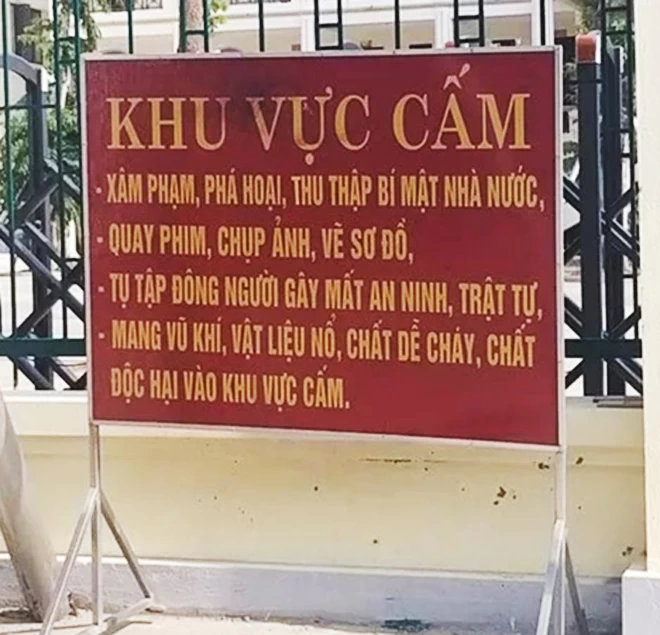 Quay phim, chụp ảnh, vẽ sơ đồ địa điểm cấm, khu vực cấm liên quan đến quốc phòng, an ninh bị phạt bao nhiêu tiền?